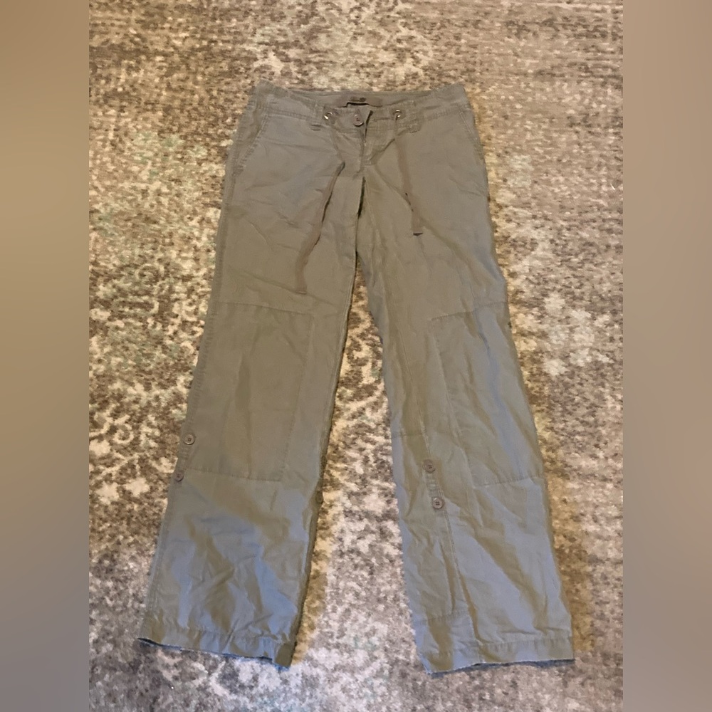 Olive green cargo pants